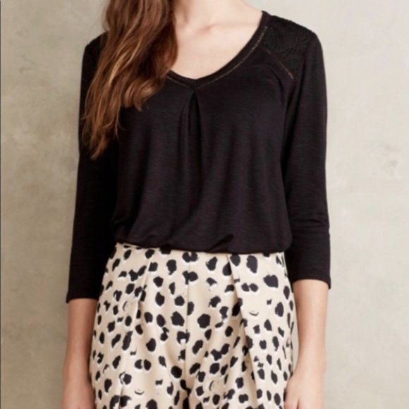 Anthropologie Tops - Anthropologie Dolan Left Coast Maisy Tee, black